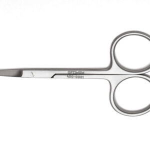 Scissor, Iris, Curved, 3.5″